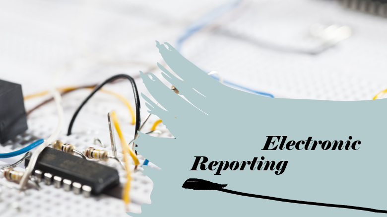 Electronic Reporting screen from Salman Ahmad’s Electronic Reporting article